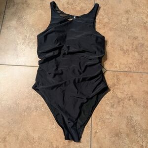 Berlook / NWT / Solid Black One Piece Large
